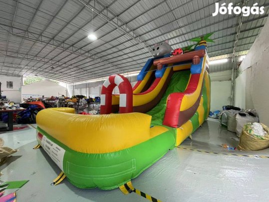 HJ46 Viziló vizes csúszdás légvár ugrálóvár