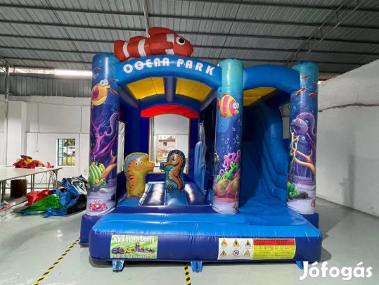 HJ62 Óceán csúszdás, akadályos ugrálóvár légvár