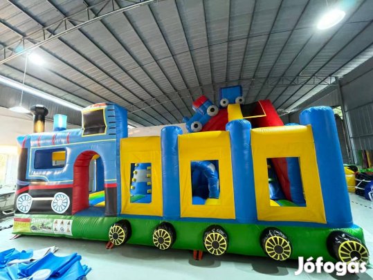 HJ87 Vonatos játékpark légvár ugrálóvár