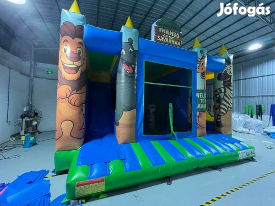 HJ95 Savanna II. duplacsúszdás, akadályos légvár ugrálóvár