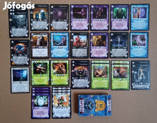 HKK 10. Alappakli Hatalom kártyái 33 db kártya 