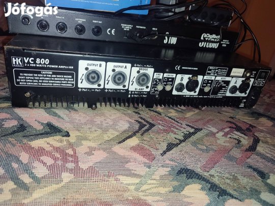 HK audio vc800 végfok erősítő 