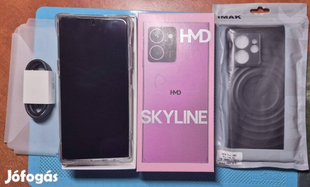 HMD Skyline dual sim 12/256 GB mem/tárhely ujszerü komplett dobozos
