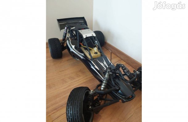 HPI Baja RC autó eladó 26ccm 2 ütemű motorral, alkatrészekkel