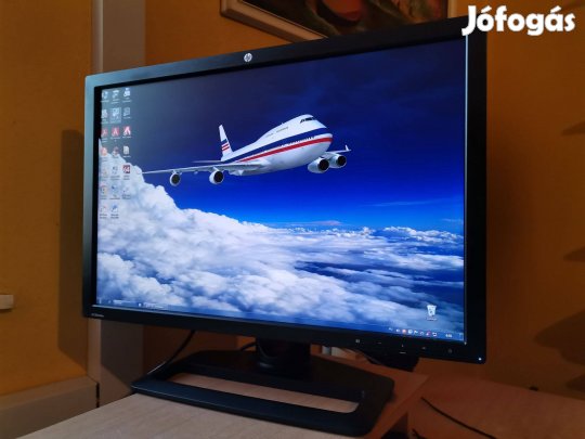 HP 24" IPS, LED, 1920 x 1200, 6ms, DVI, DP, HDMI, RCA, fejhallgató