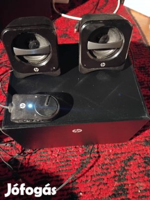 HP 2.1 Compact aktív mélynyomó BR386AA külső hangszóró hangfal 12Wrms