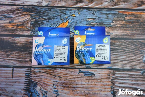 HP 338 fekete utángyártott patron
