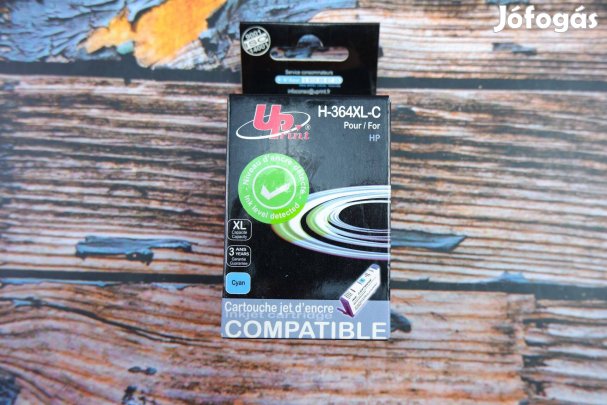 HP 364XL cyan utángyártott patron