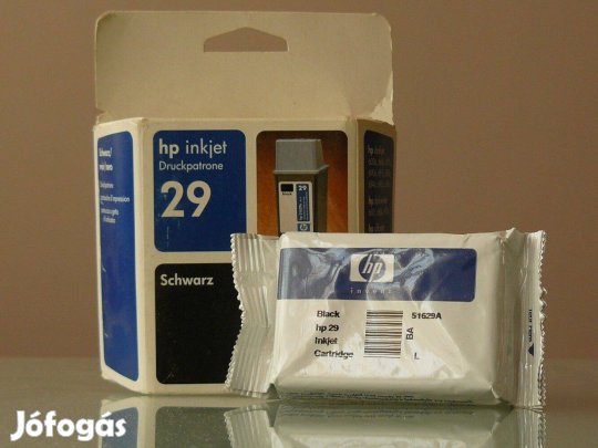 HP 51629A eredeti fekete, Hp 51629A ; Hp 51629 ; Hp 29 = 2000-Ft