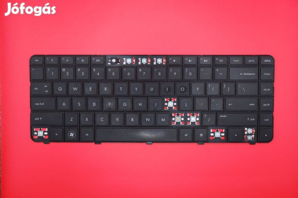 HP 655 Compaq CQ43 CQ57 CQ58 CQ45 laptop billentyűzet gomb 646125-001