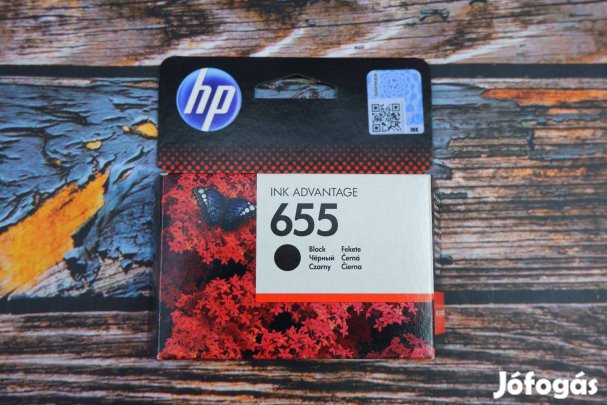 HP 655 fekete eredeti patron CZ109AE lejárt!!!