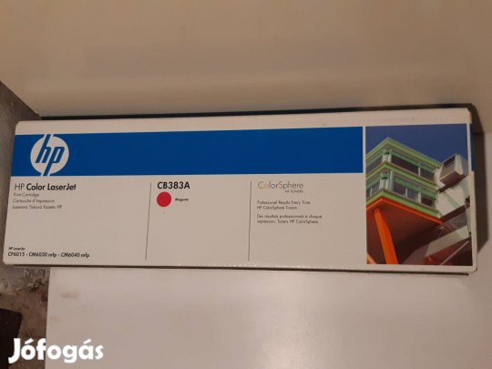 HP CB383A toner eredeti original magenta