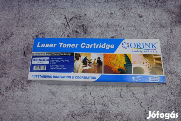 HP Canon utángyártott fekete toner CE278A Cgr128/328/728