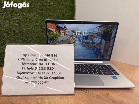 HP EliteBook Kártyafüggetlen, 12 hó garancia