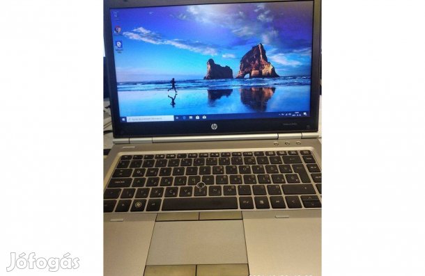 HP Elitebook 8460p i5-ös 14"-es laptop uj akksival!