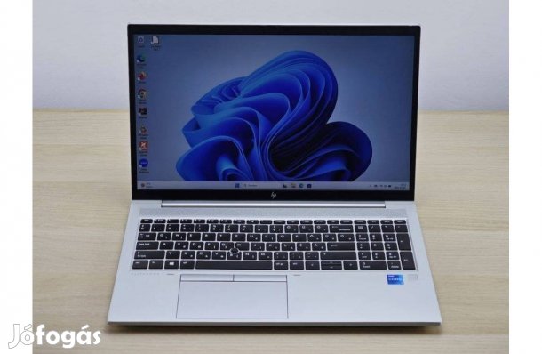 HP Elitebook 850 G8 + Iris / i5-1145G7 / 16GB RAM - 2 év garancia!