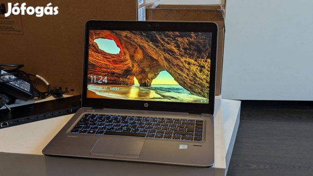 HP Elitebook i7 32GB RAM 256GB Nvme Magyar Világítós Bill. + Dokkoló