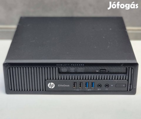 HP Elitedesk 800 G1 kompakt 4. generációs i5 PC SSD-vel