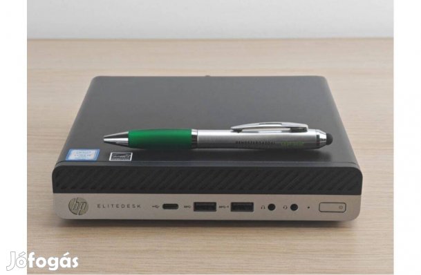 HP Elitedesk 800 G4 mini pc / i5-8500T - 2 év garancia!