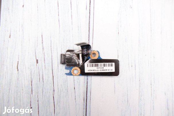 HP Envy 4 Envy 6 laptop bekapcsoló panel LS-8663P 688003-001