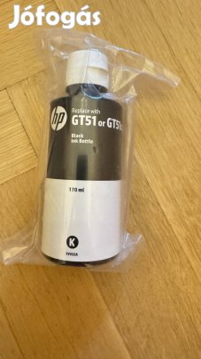 HP GT51 170ML! Fekete nyomtató festék