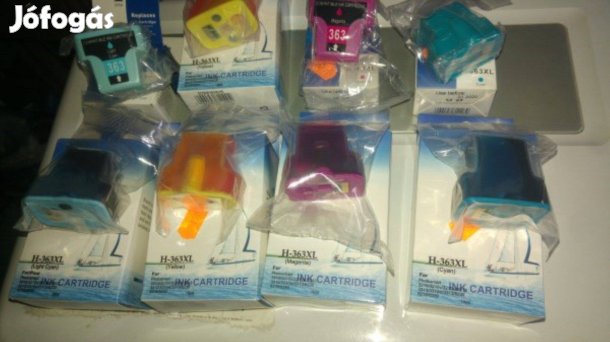 HP H-363XL színes tintapatron 8db utángyártott