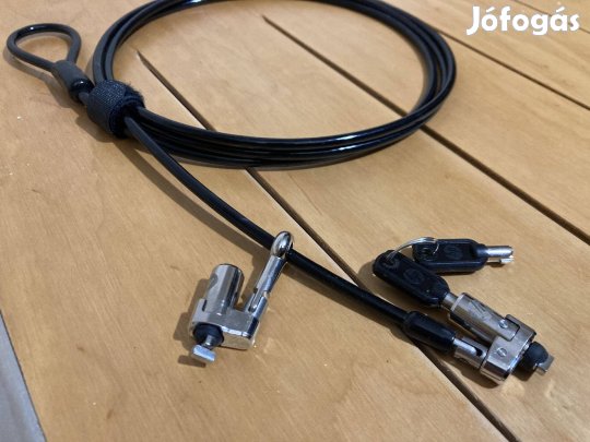 HP Kensington hurok zár lakat laptop dupla