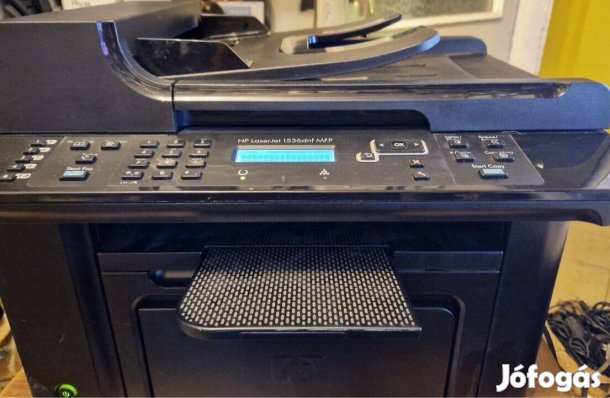HP LJ 1536dnf MFP fekete - fehér lézer nyomtató - másoló - szkenner