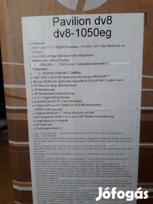 HP Laptop Intel i7 - 17"