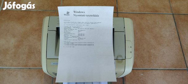 HP Laserjet 1020 lézer nyomtató 2.000- oldalas tonerrel