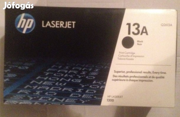 HP Laserjet 13A(Q2613A) fekete eredeti toner!