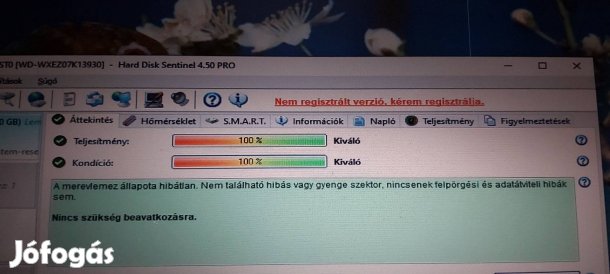 HP NX-9420 17"-os laptop Win10,csere