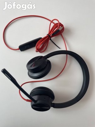 HP POLY Blackwire 8225 zajcsökkentő mikrofonos USB-A gamer headset
