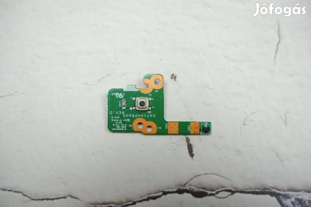 HP Pavilion 15-p 17-p 15-k laptop bekapcsoló panel DAY14APB6D0