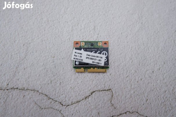 HP Probook Atheros AR5B195 Wifi kártya 593127-001