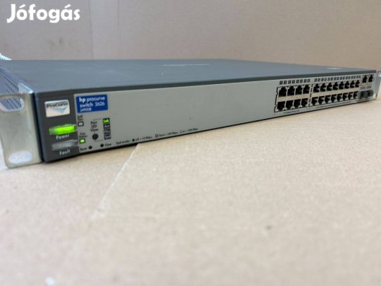 HP Procurve 2626 J4900B rack switch, 24 port, 2 gigabit uplink