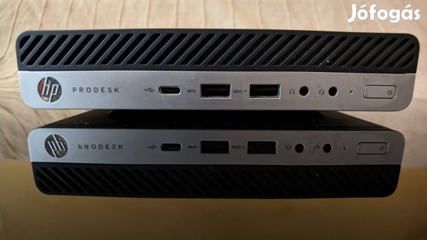 HP Prodesk 600 G5 mini számítógép i5 9500T, 16GB RAM, 256GB SSD