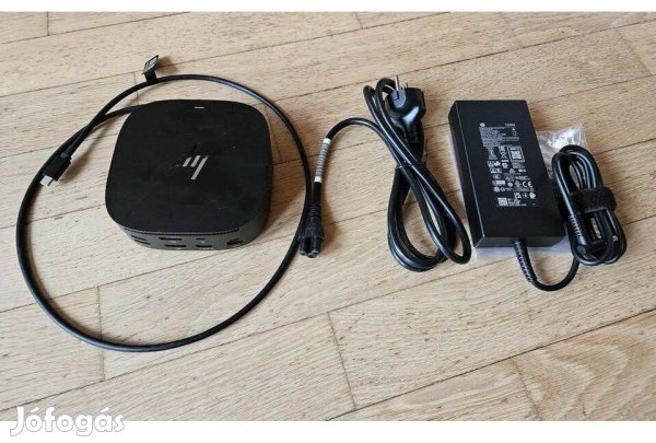 HP USB-C Dock G5 (dokkoló) + 120W töltő - Árcsökkentett
