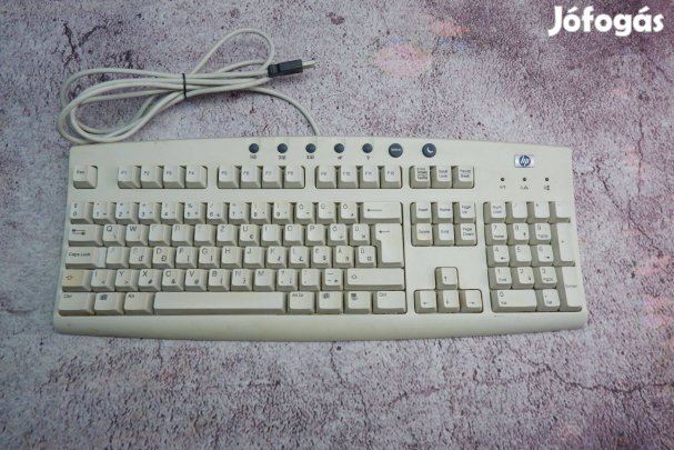 HP USB magyar vezetékes billentyűzet fehér HP C4768