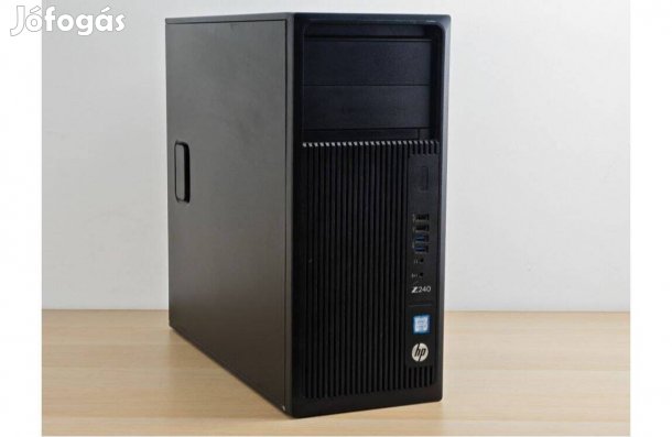 HP Z240 Workstation Tower PC + Nvidia / i7-6700 - 2 év garancia!
