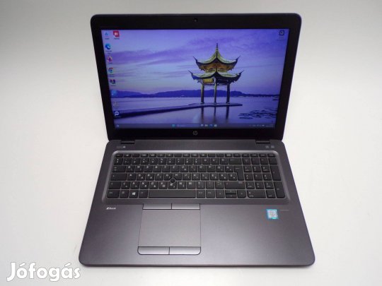 HP Zbook 15u G3: Core i7 Mobil munkaállomás 2Gb VGA 16Gb Ram