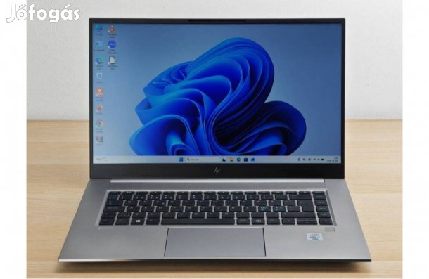 HP Zbook Studio 15 G7 Laptop + Nvidia / i7-10850H - 2 év garancia!