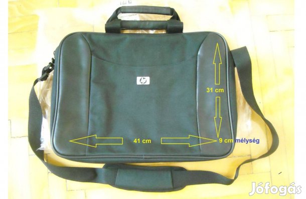 HP fekete laptop táska vadonat Új