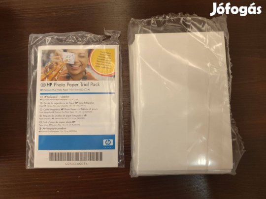 HP fotópapír 280 gr 10x15 cm bontott 100-as csomag