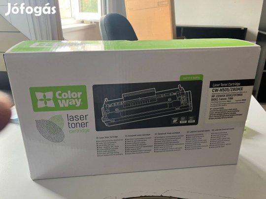 HP lézernyomtató fekete toner CW-H505/280 MX új