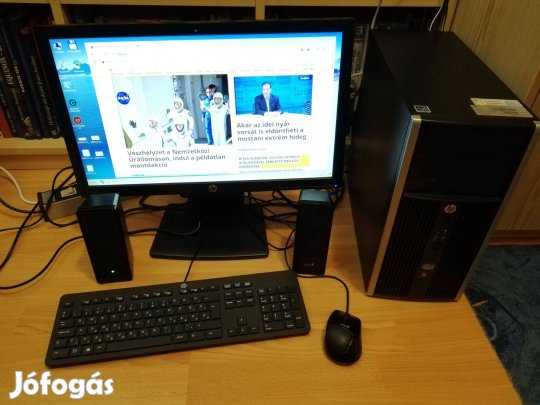 HP teljes asztali számítógép PC konfiguráció