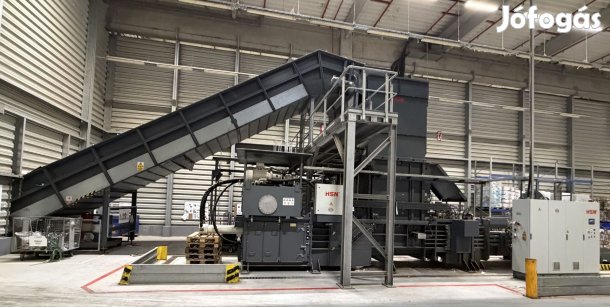 HSM VK 8818  bálázógép hulladék prés papír bálázó (3406)