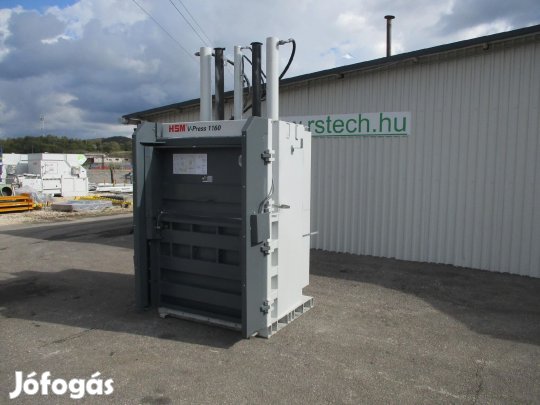 HSM V-press 1160 plus bálázógép hulladék prés papír bálázó (3000)