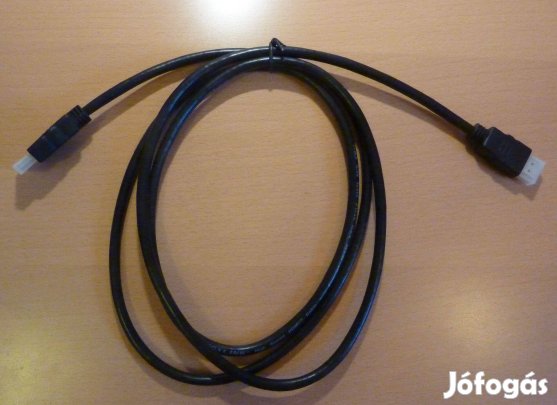 HTC kábel új, fekete, 180 cm