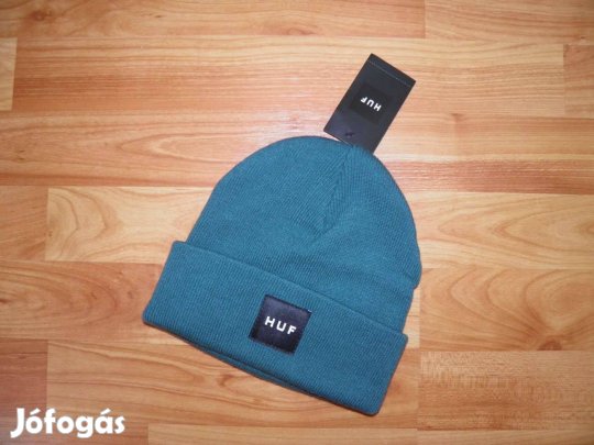 HUF Essentials Box Logo Beanie Uni Skate Street Sapka - Új - 30Eur